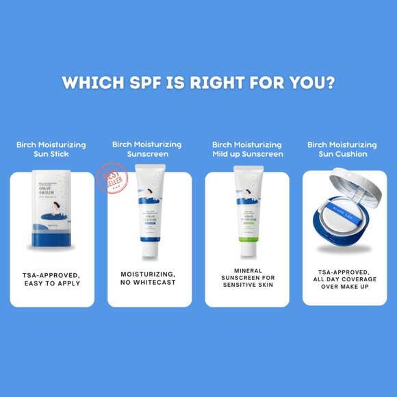 Round Lab Birch Juice UV Lock Sun Cushion 15g – Hydrating SPF & Dewy Finish - Picture 5 of 5